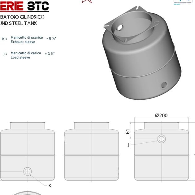 Serbatoi serie STC per minicentraline