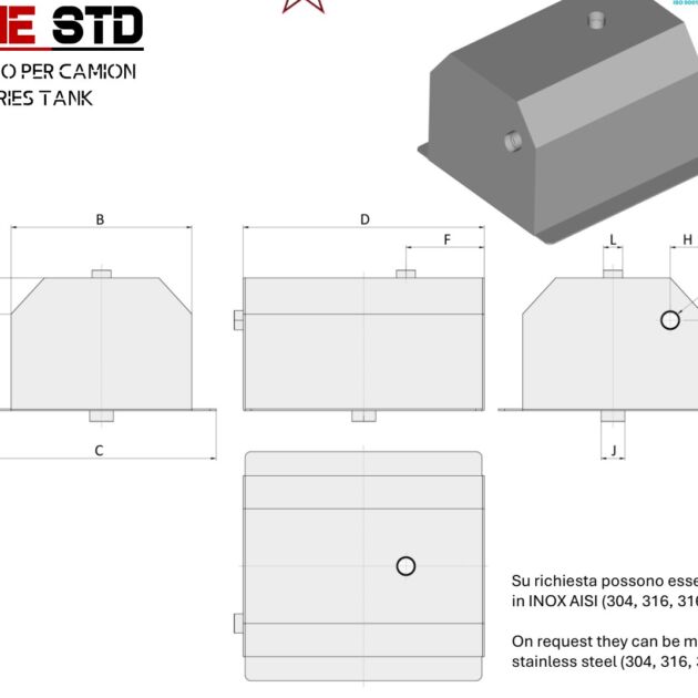 Serbatoi industriali serie STD