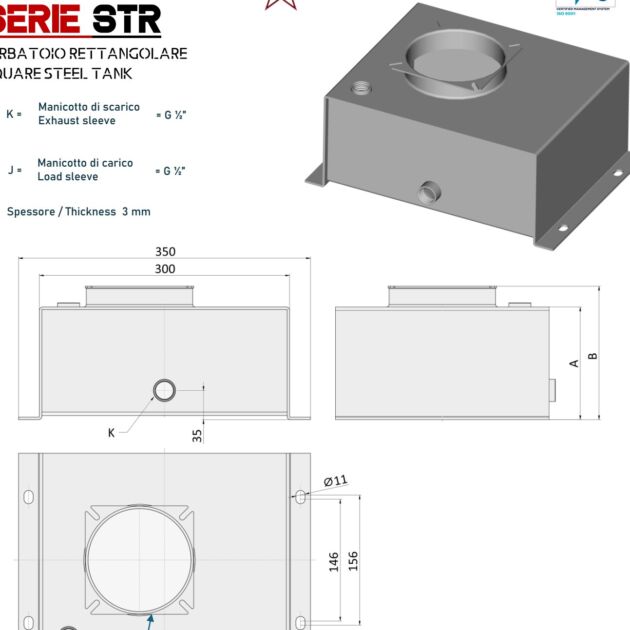 Serbatoi serie STR per minicentraline