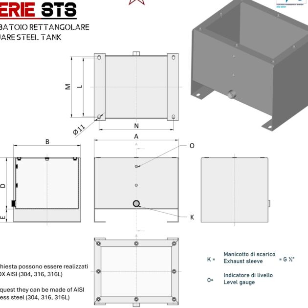 Serbatoi truck serie STS