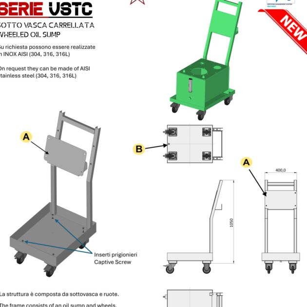 Vasche di contenimento serie VSTC
